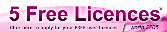 5 Free User-Licences Offer