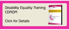 Disability Equality Training CDROM - Click for Details